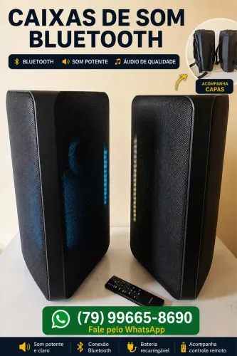 Caixa de Som - Torre de som Bluetooth Samsung Sound Tower + Capas