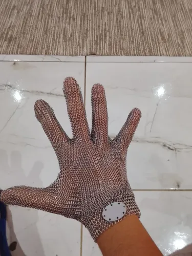 Luva de Malha Aço inox Anticorte