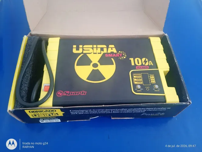 Fonte e carregador de bateria usina 100` amperes.