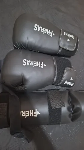 Luva de boxe + caneleira