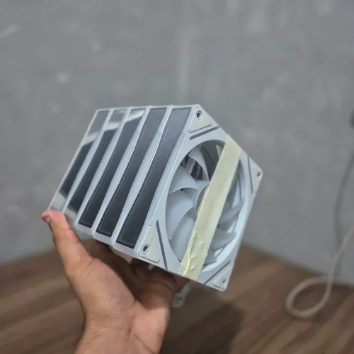 Kit 5x Ventoinhas Branca RGB Prism - Aceito Cartão | Entrego