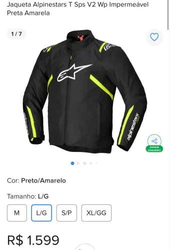 Jaqueta/Alpineistar/SSp-V2/corta vento/impermeavel/+jaqueta frio interna removida/lacrada