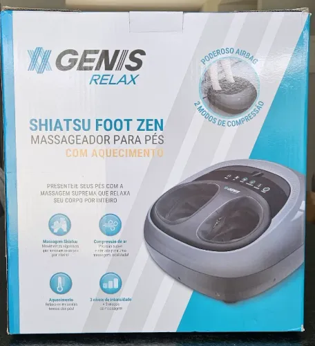 Massageador para pés Foot Zen Genis Relax Polishop