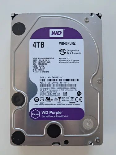 HD 4TB WD40PURZ