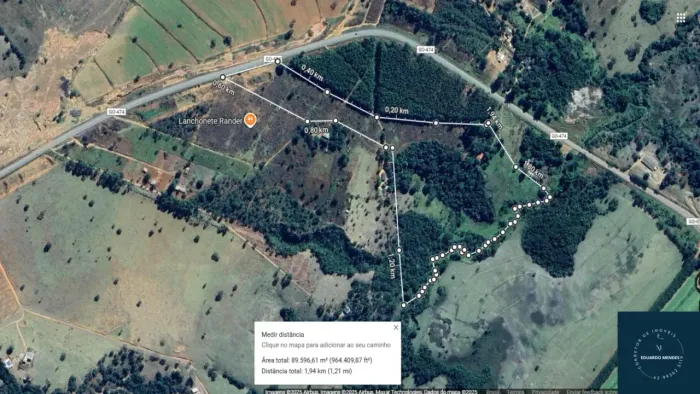 Chácara c/ 2 alqueires, ótima p/ setor de chácaras,  perímetro urbano, GO474, Abadiânia - 