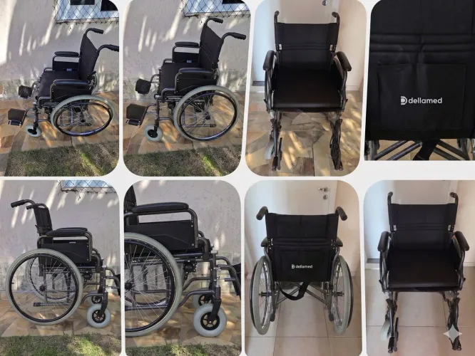 Cadeira de Rodas Dellamed D400 (Seminova) em Maricá!