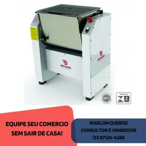 Amassadeira Rápida 15KG Braesi Nova