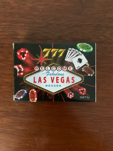 Cartas de baralho To Fabulous Las Vegas Nevada 