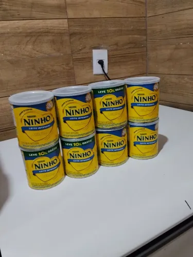 Lata de leite ninho vazia