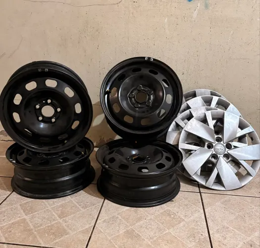 PAR DE RODAS ARO 15 ORIGINAL VW