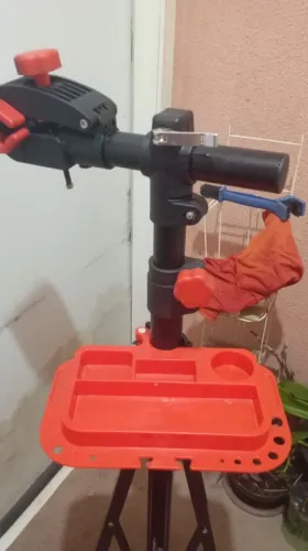 Cavalete manutenção de bike