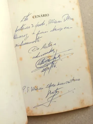 2 livros autografados