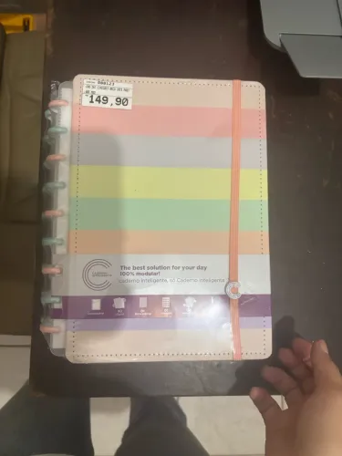 CADERNO INTELIGENTE NOVO - VÁRIAS CORES