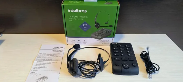Telefone Headset Intelbras