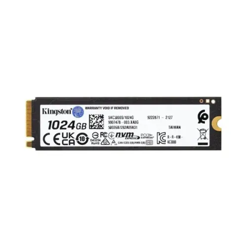 SSD NVMe Kingston KC3000, 1TB, M.2 2280, PCIe 4.0 x4