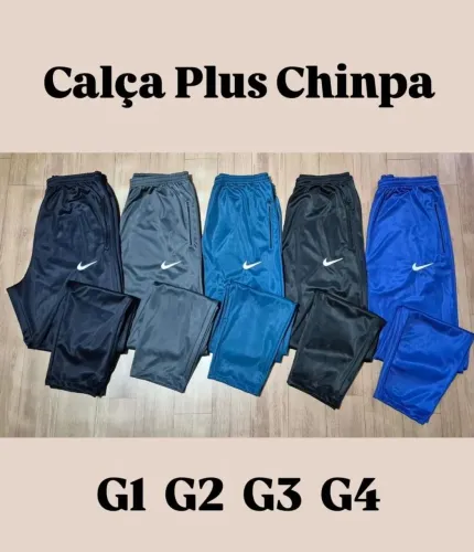  Calça Nike Flanelada | Modelo Plus Size | Tamanhos G1 ao G4 | R$119,00