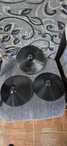 3 pads prato 10 polegadas single zone bateria eletrônica 