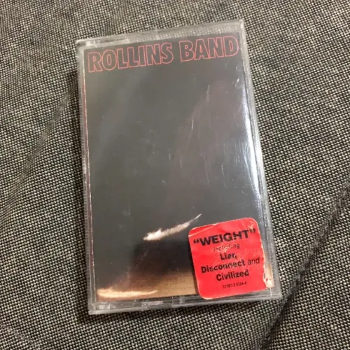 Fita K7 Rollins Band - Weight 1994 / Importado Cassete Black Flag Punk Hardcore