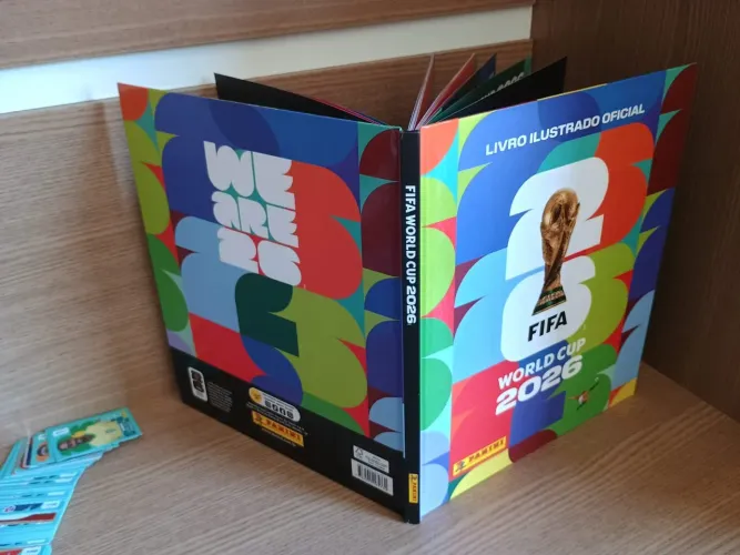 Álbum 26 copa - capa dura semi completo