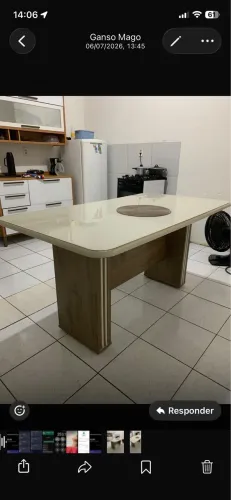 Mesa cozinha 6 lugares