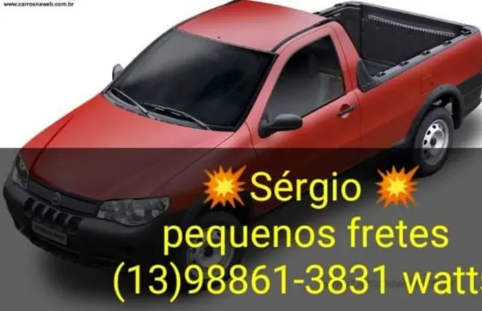 frentes e retirada de entulhos