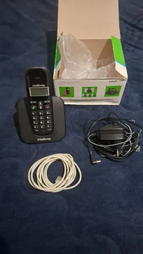 Telefone sem fio Intel Brás TS3110. R$ 100,00
