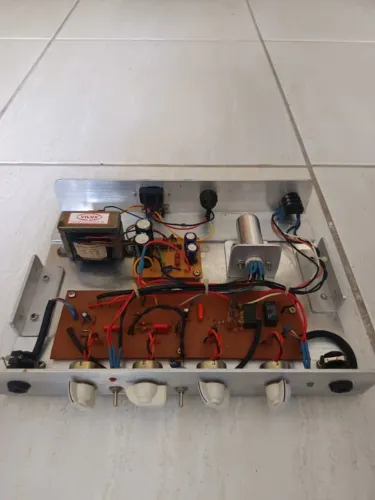 Preamp Amplificador Guitarra Valvulado McNose