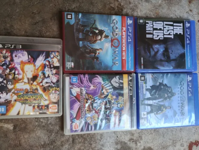Jogos de ps3 e ps4
