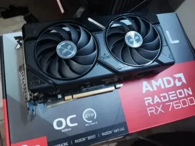 Placa de video Asus (novo) 7600 radeon