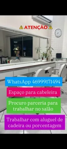Vaga para cabeleireira 