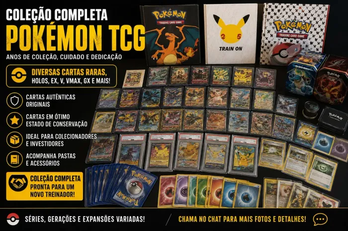 Coleção Pokemon TCG (cartinhas de Pokemon)
