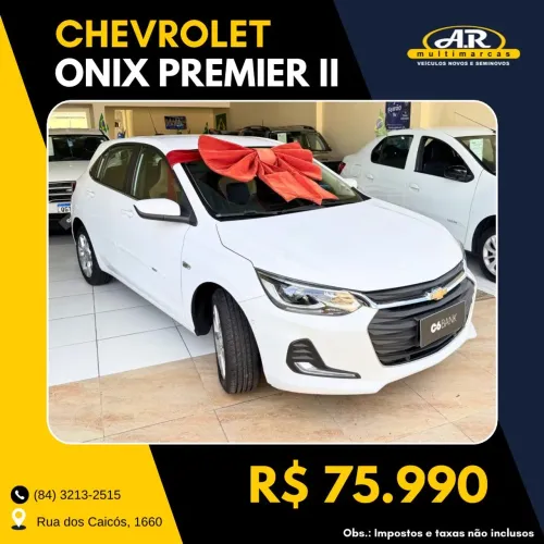 Chevrolet Onix Hatch Premier 1.0 12V TB Flex Aut. 4P 2022