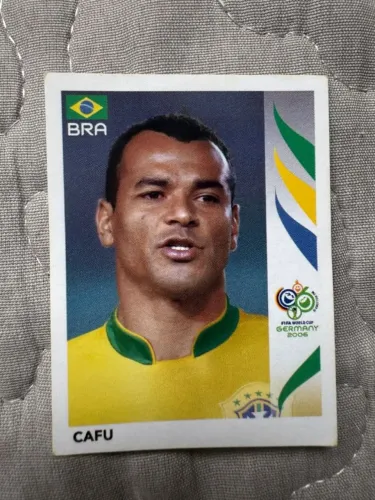 Figurinha Cafu Copa do Mundo 2006 nunca usada - numero 381