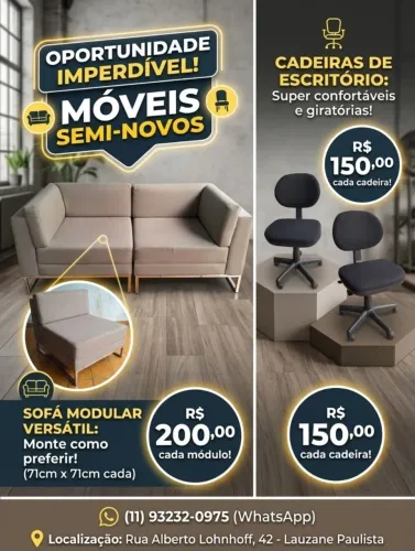 Móveis Semi-Novos