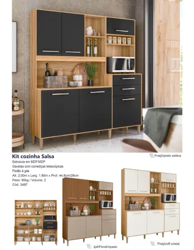 Armário de Cozinha 1,80m - Promoção
