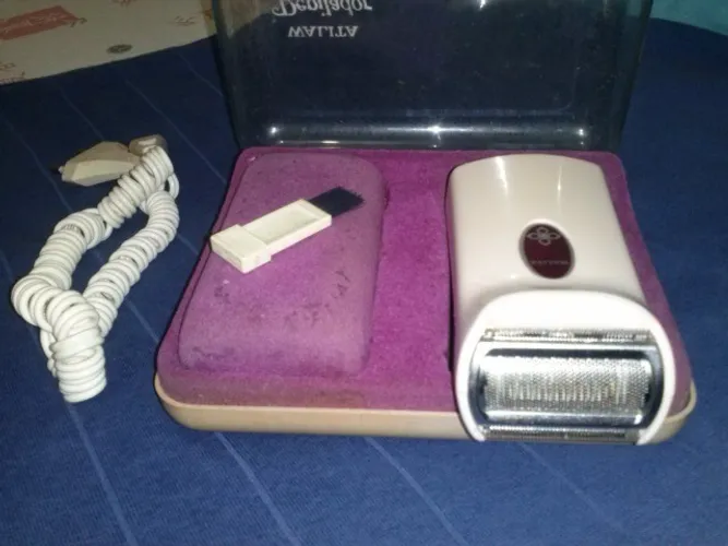 Depilador Walita Superluxo feminino anos 80 bem conservado