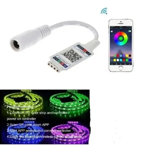 Controle Fita Led Rgb (Bluetooth)