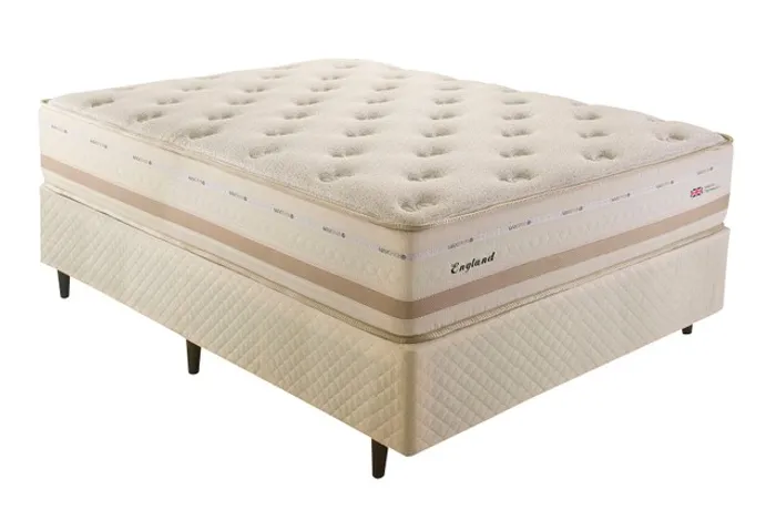 Quarto cama colchão casal box base +colchão