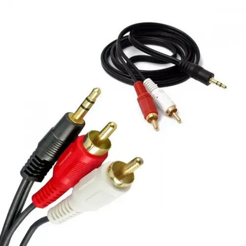 Cabo P2 x 2 RCA 1,20 Metro