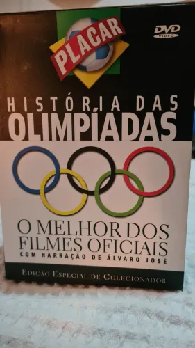 Box DVDs A História das Olimpiadas