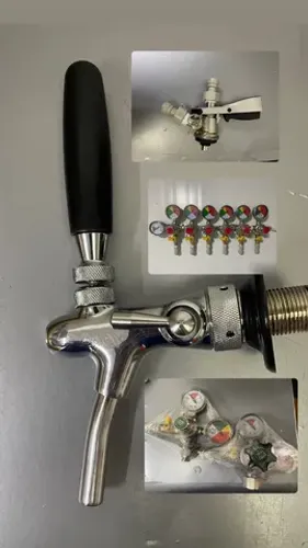 11 Kits completos Chopeira torneiras para chope manifolds extratoras