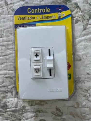 controle para ventilador e lâmpada qv36.