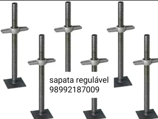 Sapata regulável ou fixa 