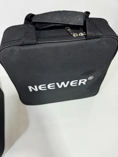 Par de Iluminador importado USA da marcar Neewer NL660 bicolor dimmer case original
