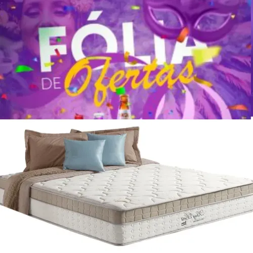 Colchão Casal Molas Ensacadas Anjos