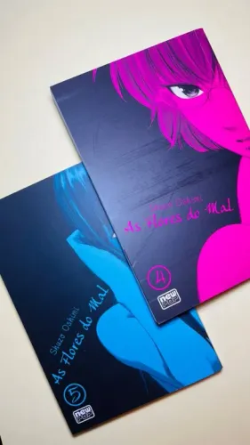 As Flores do Mal - lote volumes 4 e 5 (New Pop) mangás - leia descrição