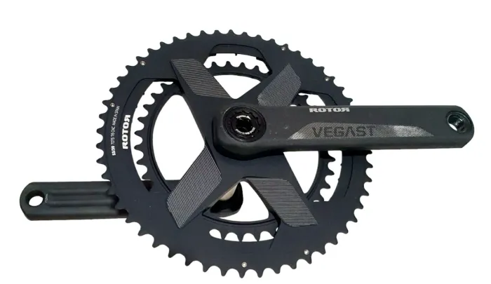 Pedivela Rotor Vegast 53x39 Braços 172.5 Eixo 24mm shimano novo 