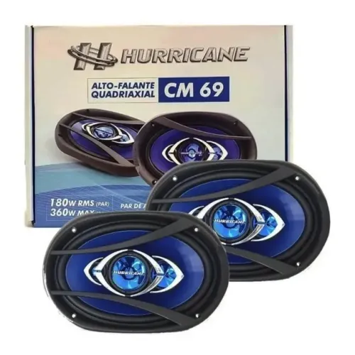 ALTO-FALANTE QUADRIAXIAL 6X9" 180W RMS 360W MAX CM9