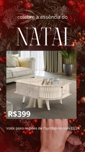 Promoção Mesa de Centro - 07/12/24