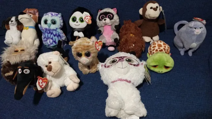 Lote de Pelúcias Ty Beanie Babies